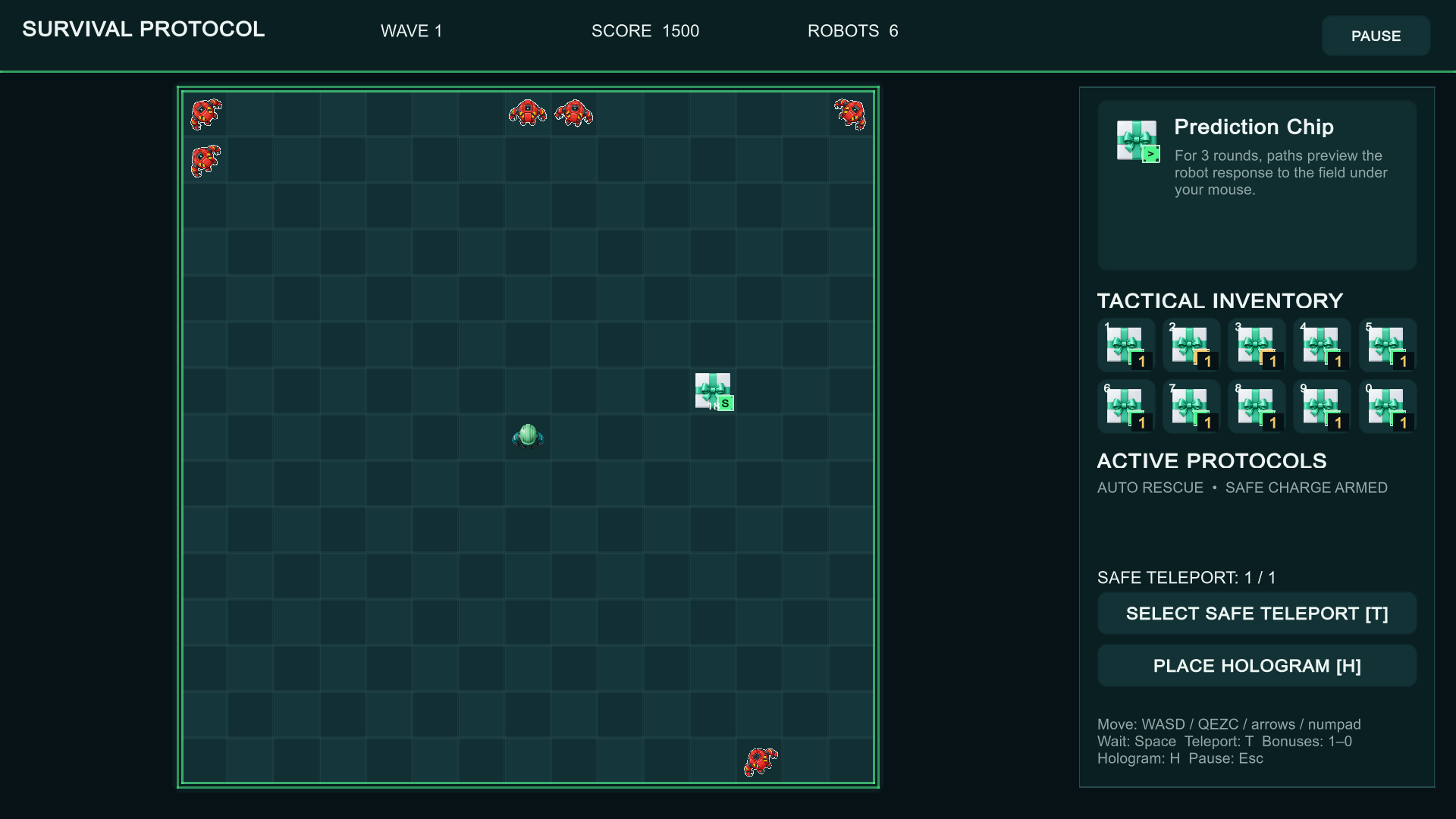 Survival Protocol and tactical inventory from build v0.5.7